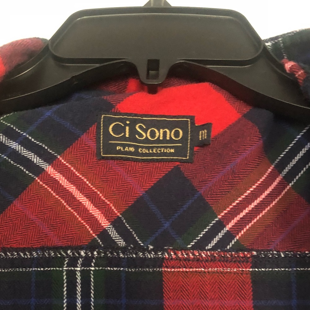 plaid shirt